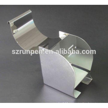 Caja de papel higiénico de acero Stianless de perforación CNC